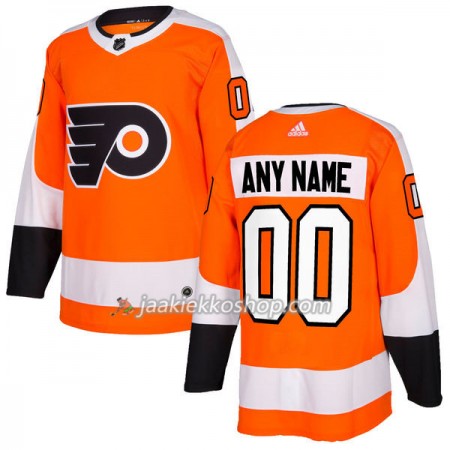 Miehille NHL Philadelphia Flyers Pelipaita Custom Adidas 2017-2018 Orange Authentic
